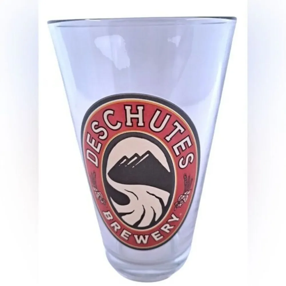 EUC Deschutes Brewery Pint Beer Ale 16 oz Glass
